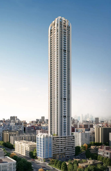 43-storeyed highrise commercial cum residential building
