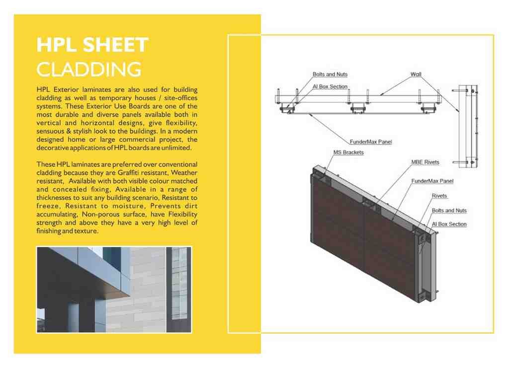 HPL Sheet Cladding